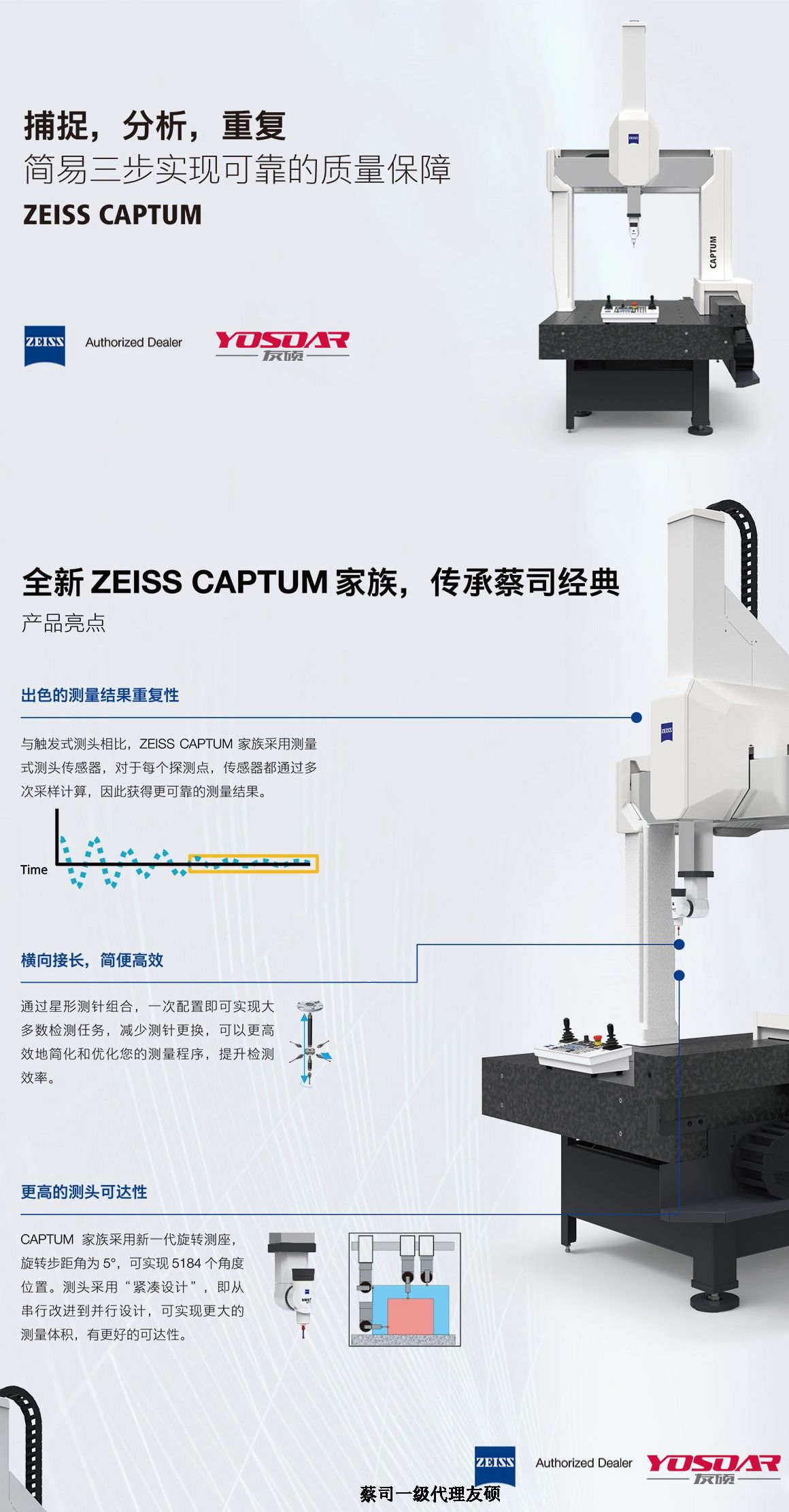 开州蔡司三坐标CAPTUM